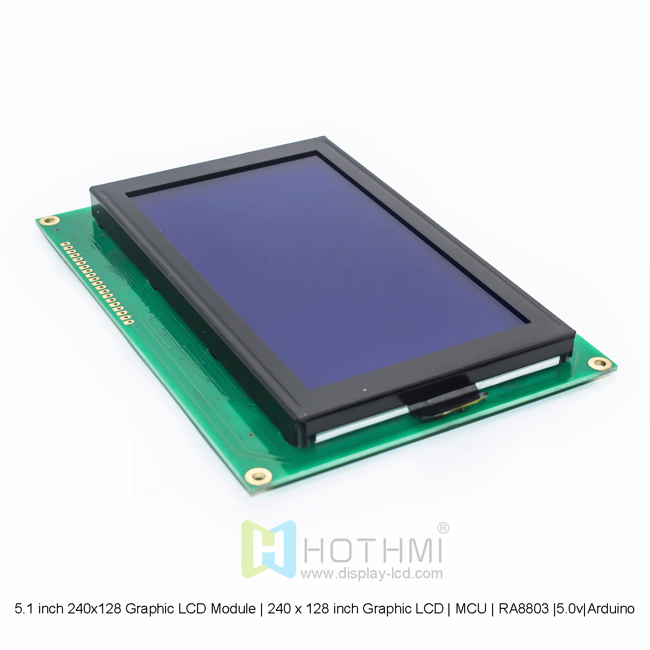 5.1寸240x128 图形液晶显示模组 | 240 x 128 寸图形LCD | MCU | RA8803 |5.0v|Arduino