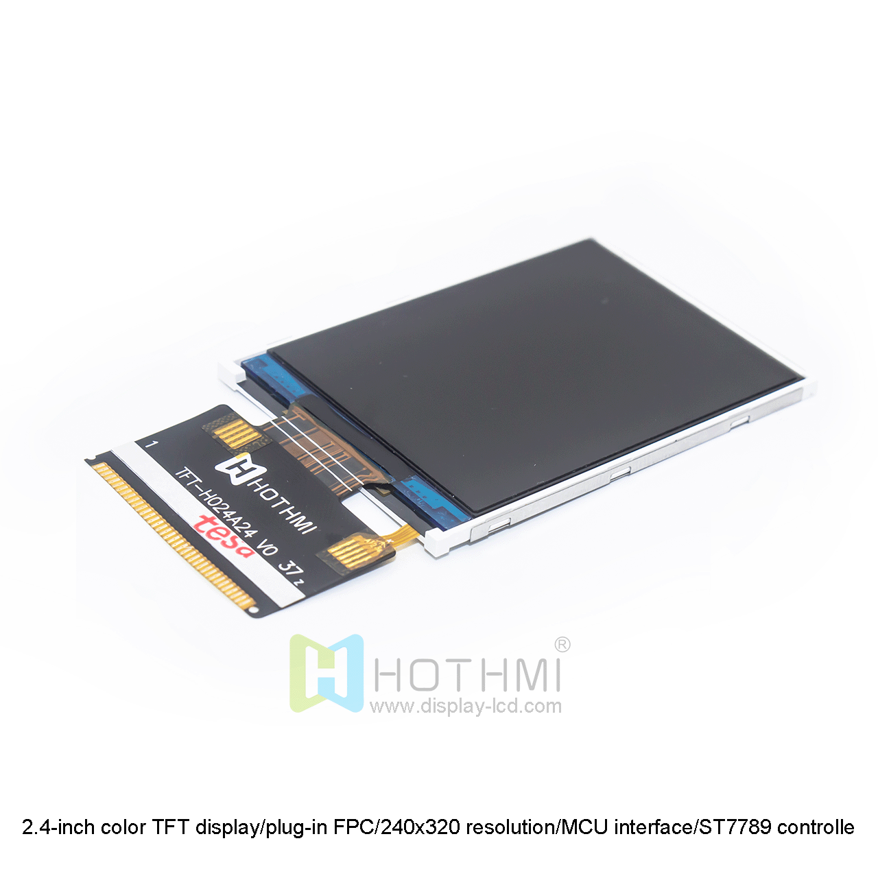 2.4英寸240x320分辨率TFT LCD显示模块 - ST7789控制器