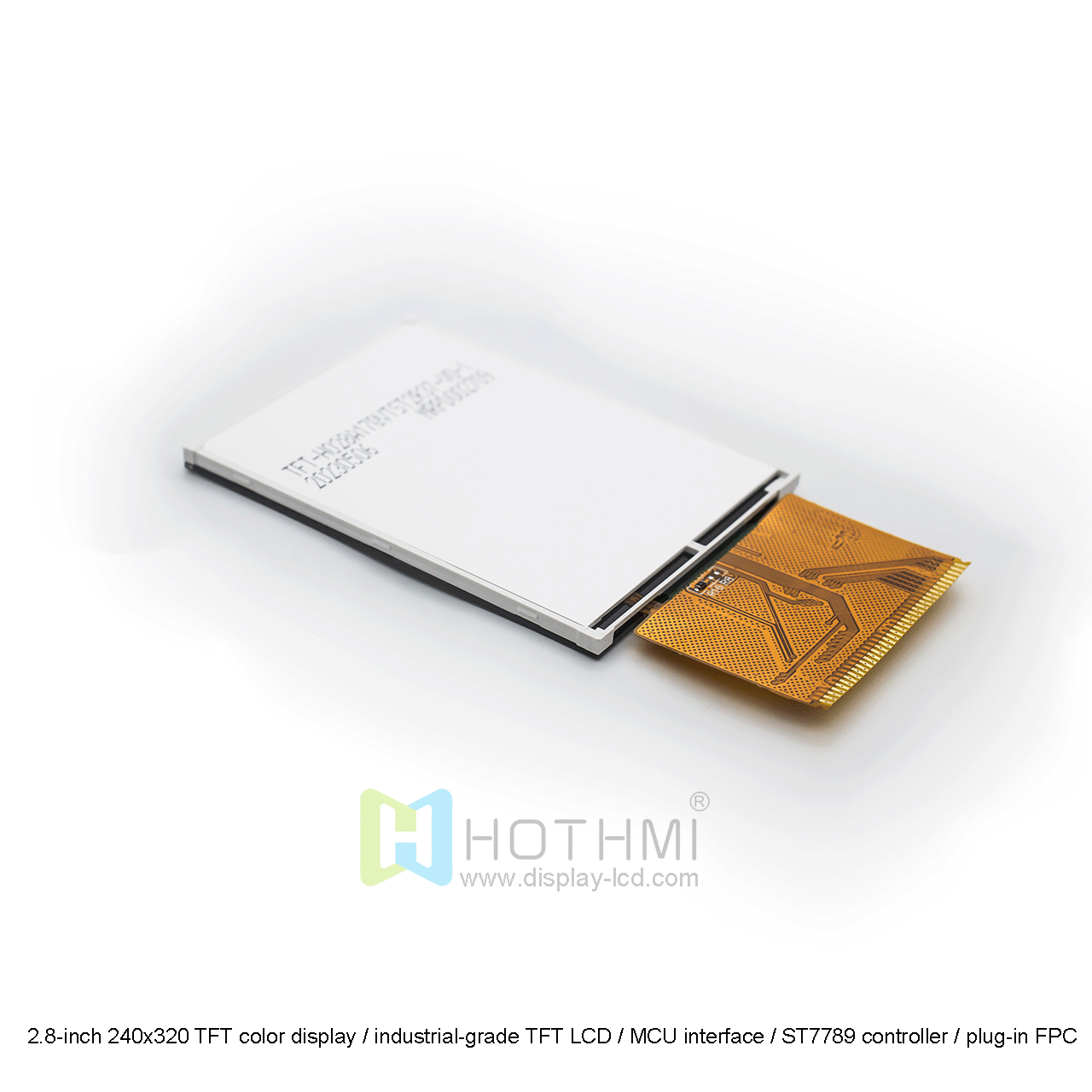 2.8英寸TFT显示屏，带电阻式触摸屏 | ST7789控制器