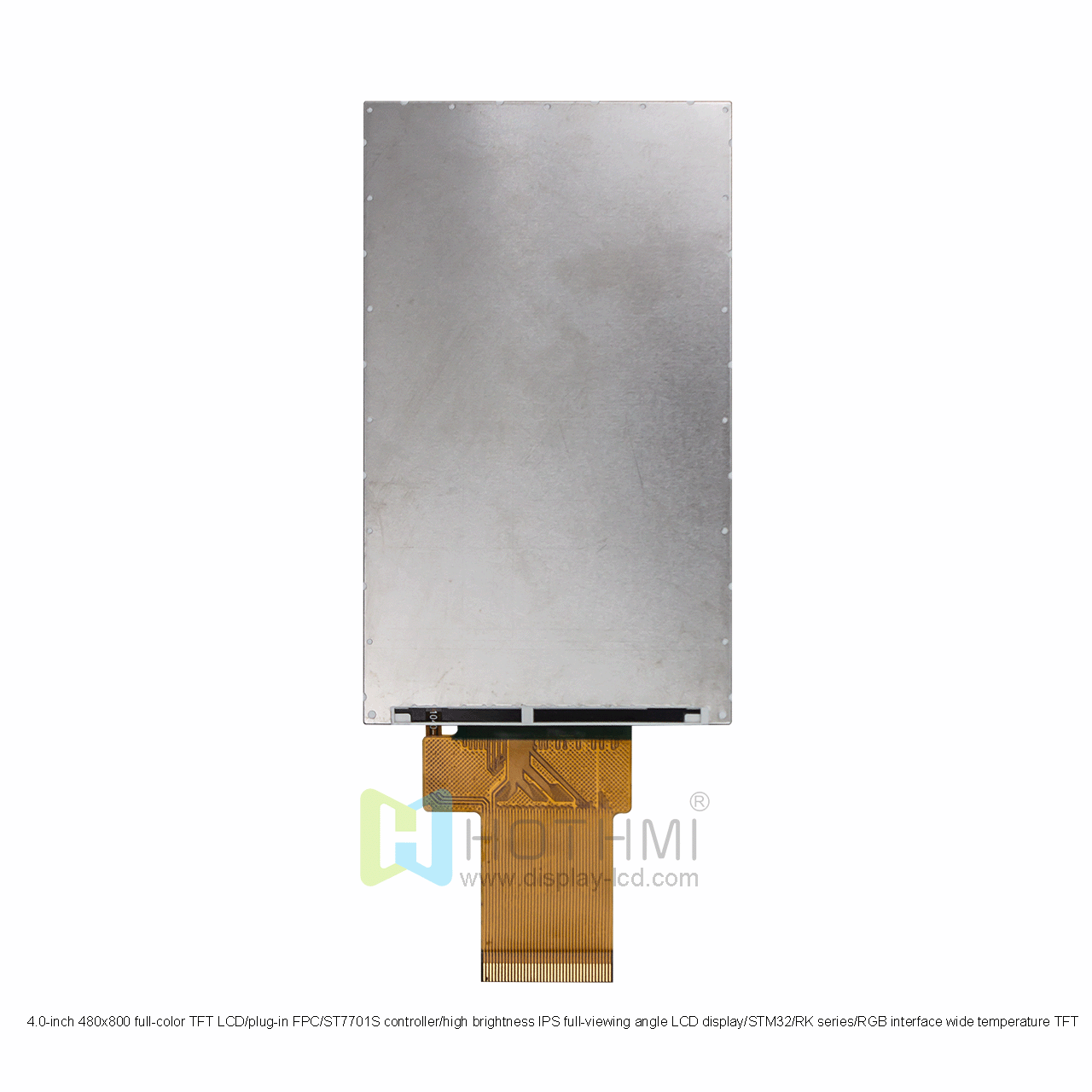 4英寸IPS TFT液晶显示屏，带ST7701S控制器