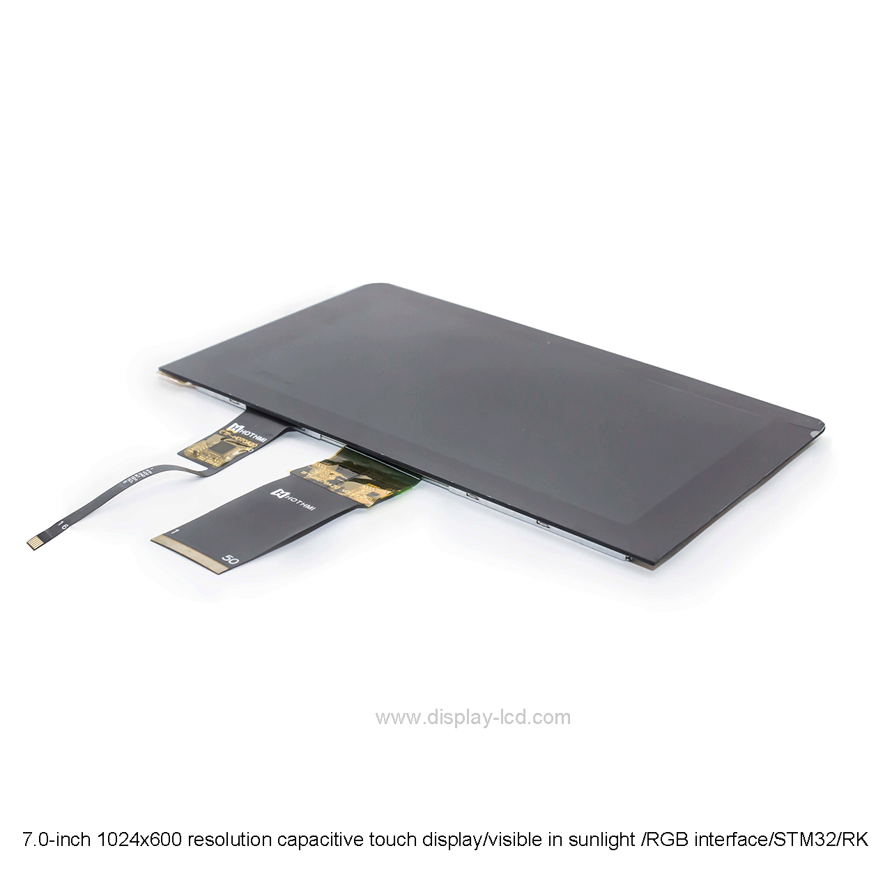 7英寸1024x600电容式触摸屏TFT液晶显示屏