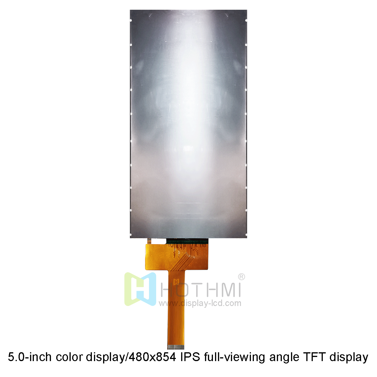 5 英寸 TFT LCD 显示屏 | MIPI DSI 接口，带 ST7701S 控制器