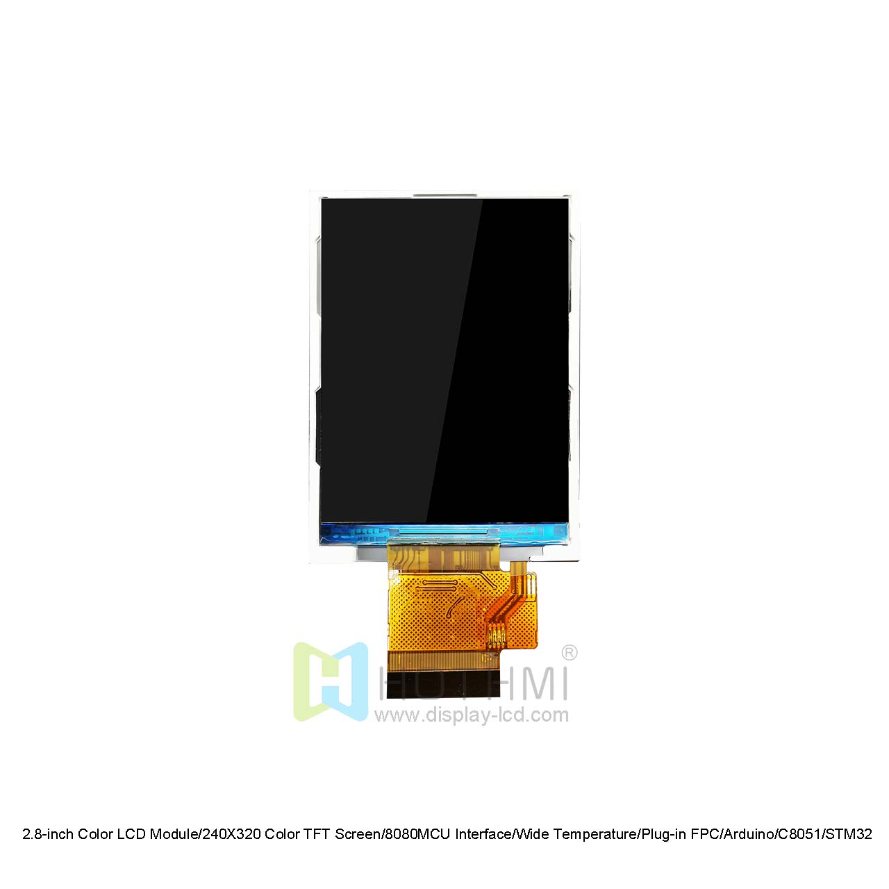 2.8英寸彩色液晶模块 | 240X320分辨率 MCU接口