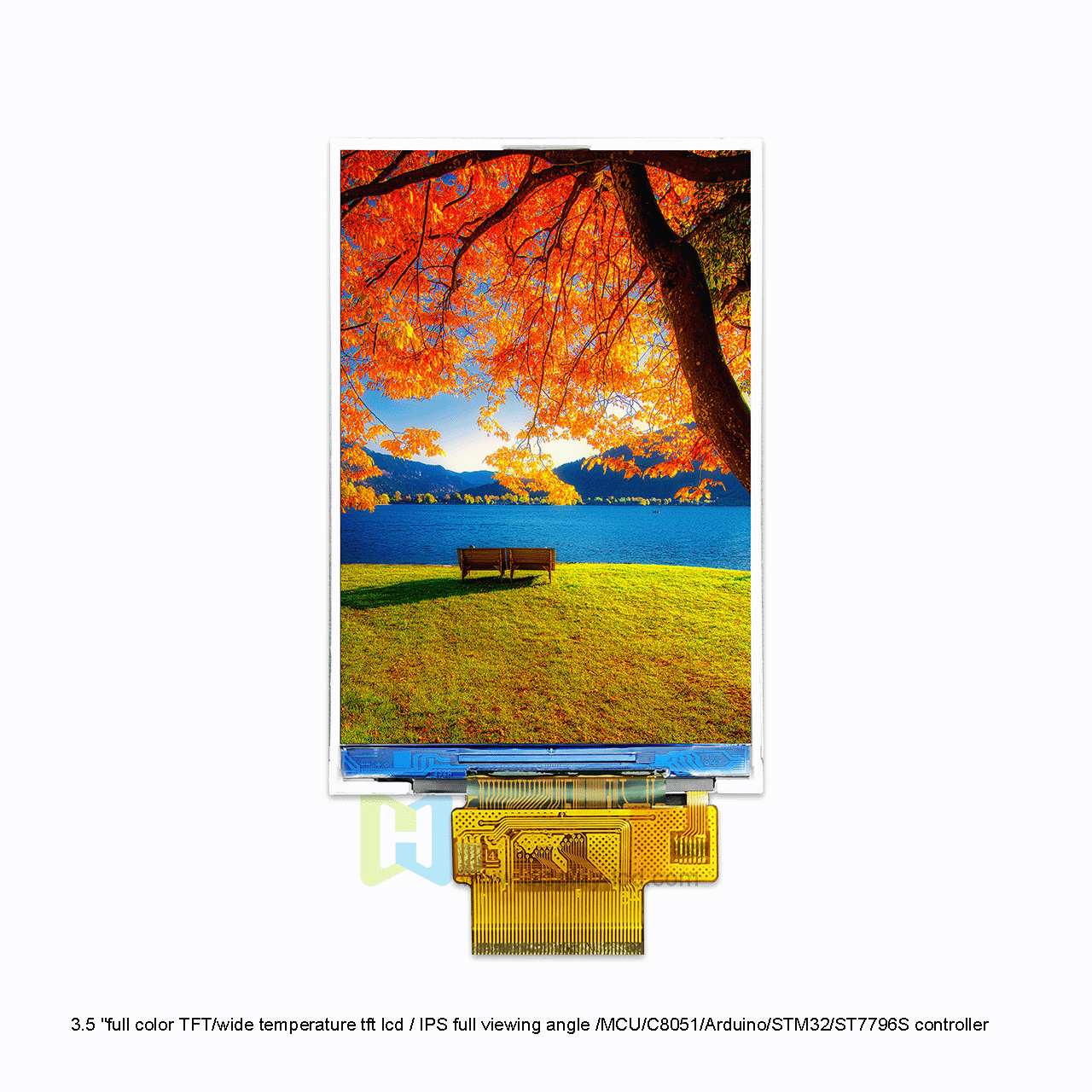 3.5英寸320x480 TFT LCD显示屏，带ST7796S控制器