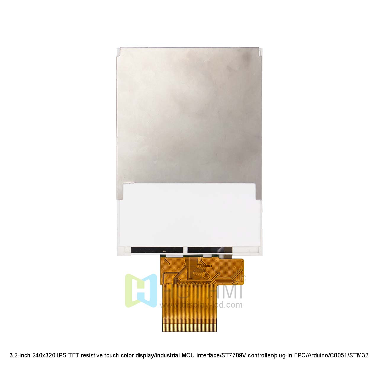 3.2英寸TFT液晶显示屏，带电阻式触摸屏