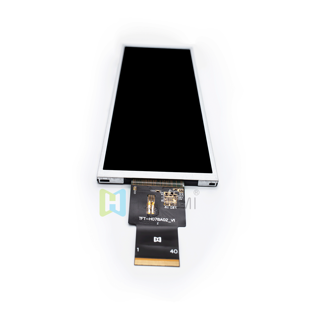 7.8寸 TFT LCD | 400x1280 带 LVDS 接口阳光下可读