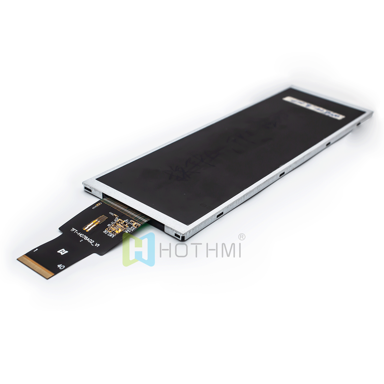 7.8寸 TFT LCD | 400x1280 带 LVDS 接口阳光下可读