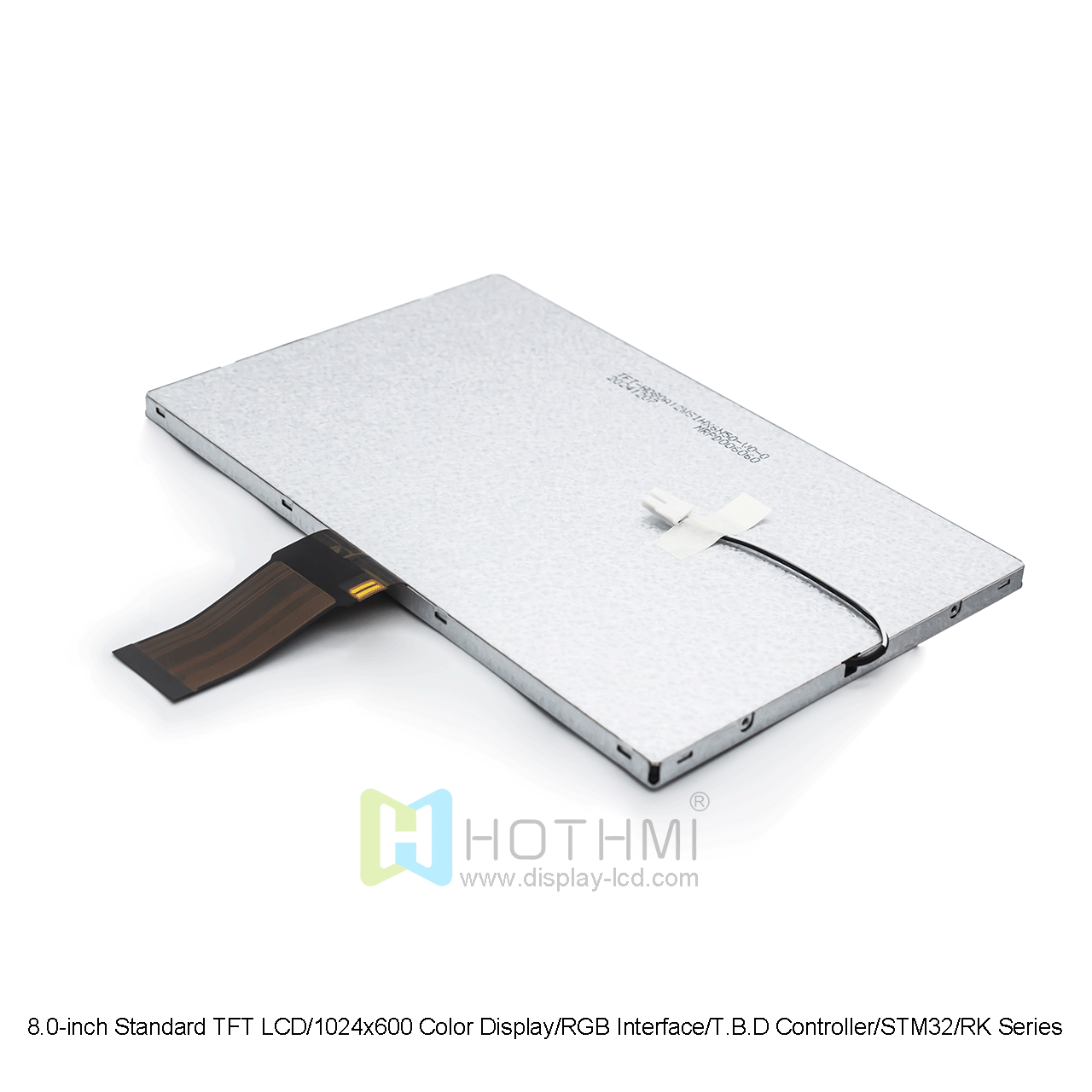 8.0英寸1024x600 RGB接口TFT液晶显示屏