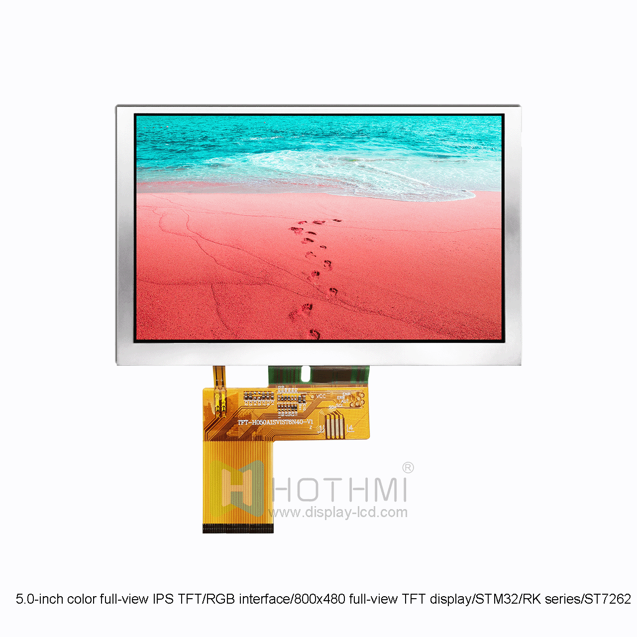 5寸 TFT LCD 显示屏 | RGB 接口的