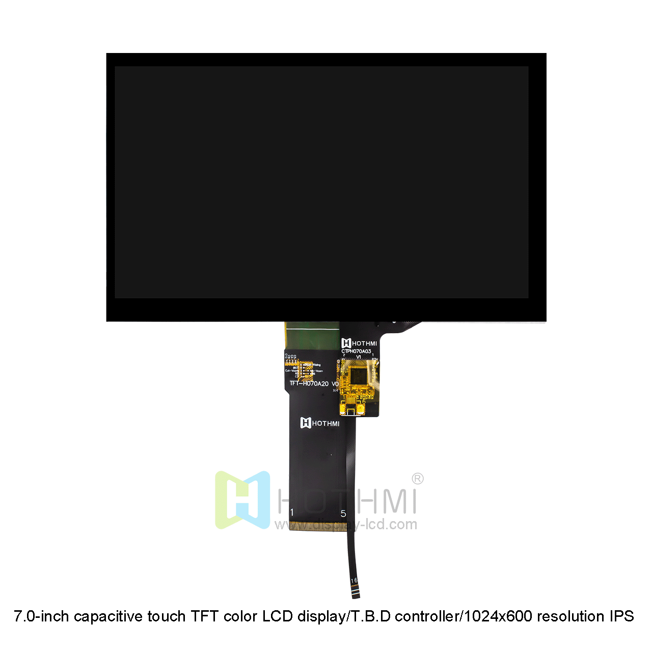 7英寸高亮度TFT LCD，带RGB接口