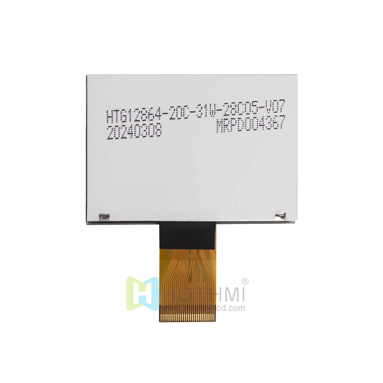 2.2寸128x64 图形点阵COG LCD显示屏/FSTN+红绿蓝背光显示屏/ST7567控制器/Arduino/3.3V