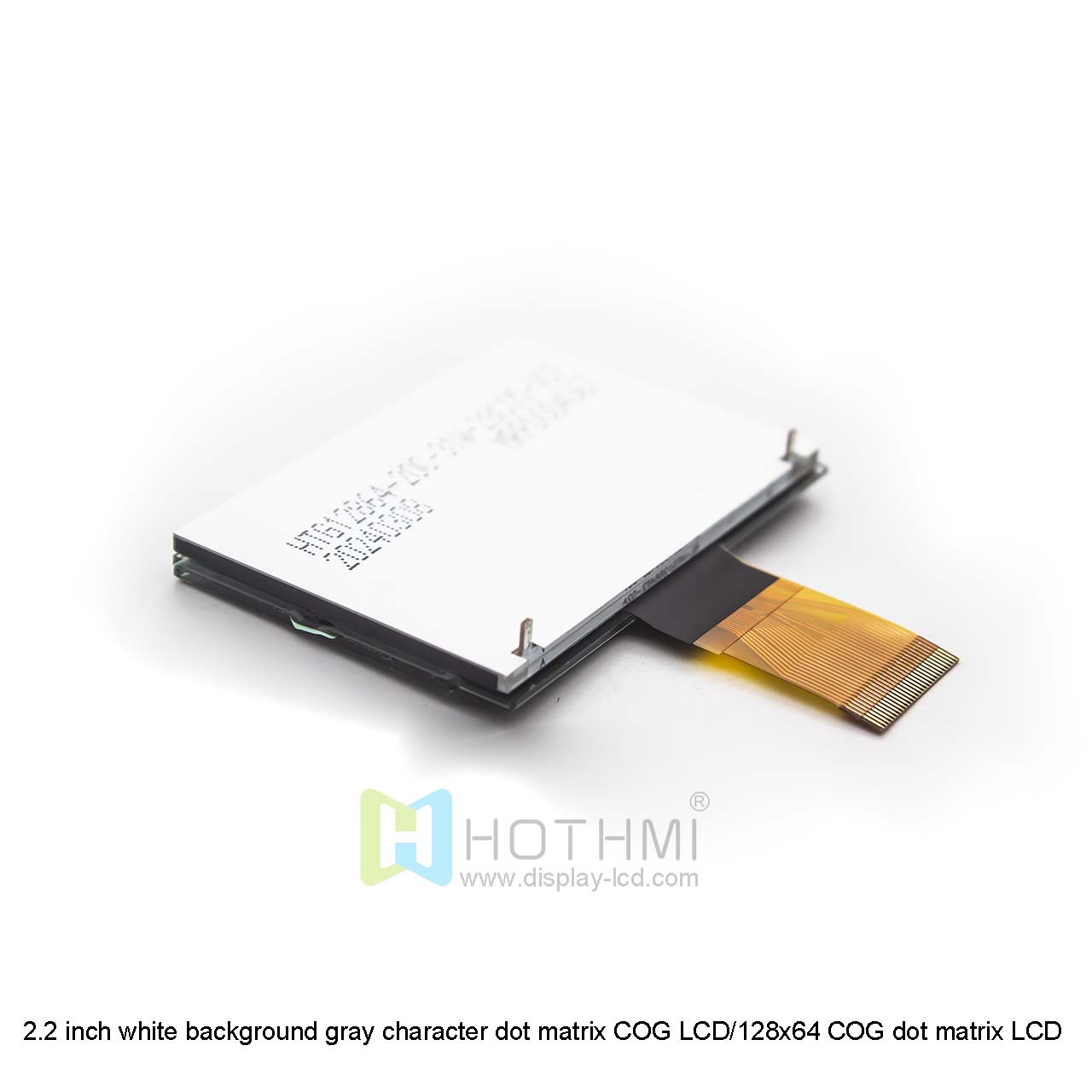 2.2寸白底灰字点阵COG LCD/128x64 COG点阵LCD显示屏/FSTN+/ST7567控制器/Arduino