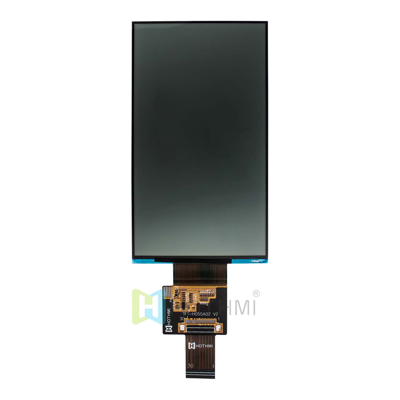 5.5 英寸 720x1280 阳光下可读 TFT LCD 带 MIPI DSI 适用于户外