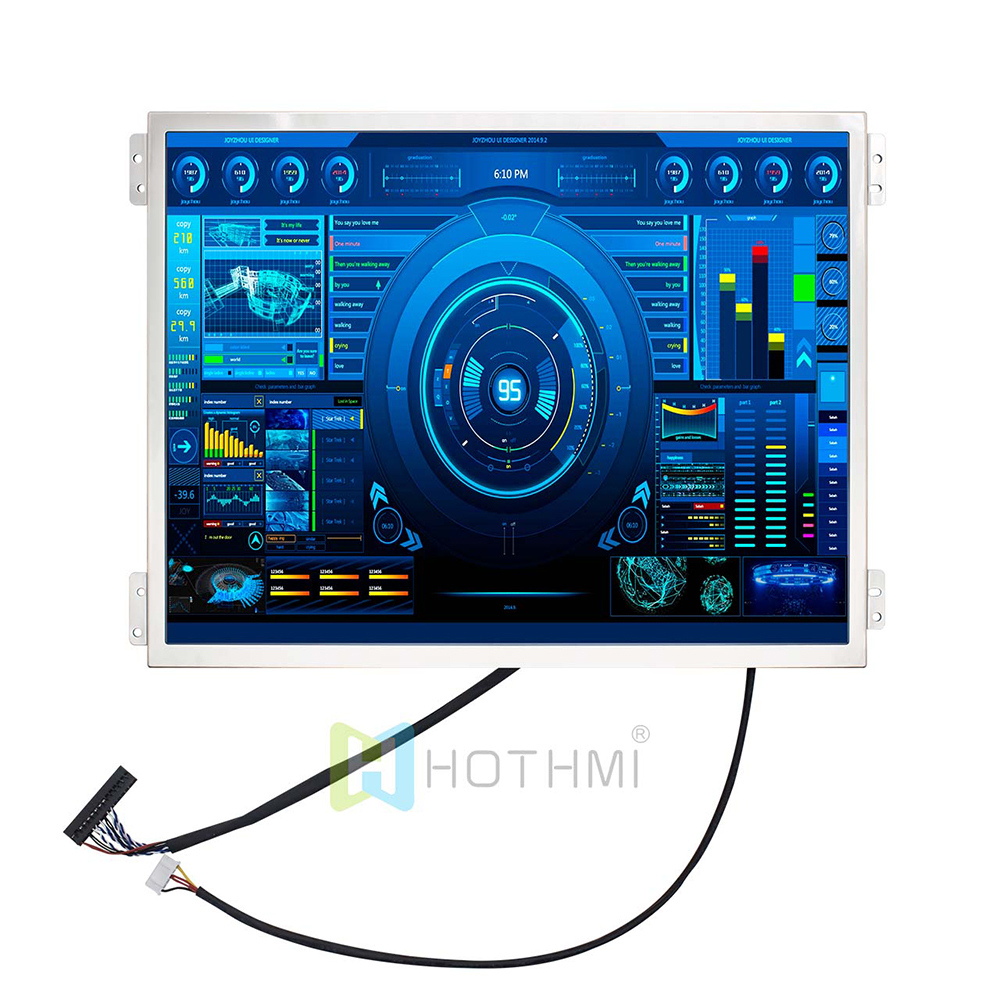 10.4寸1024x768分辨率全视角全透TFT彩色显示屏 | LVDS接口 