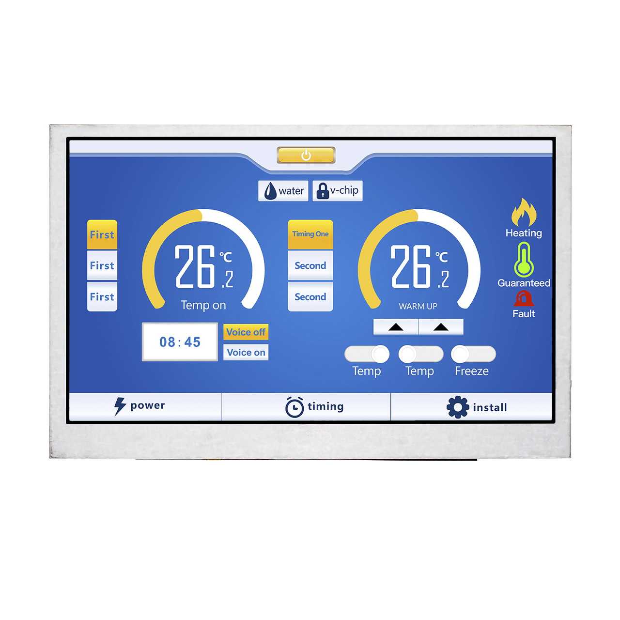 5英寸TFT LCD显示模块| 480x272分辨率阳光下可读LCD | NV3041控制器