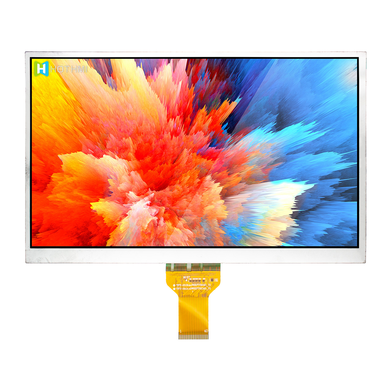 10.1寸1024x600 LVDS IPS TFT液晶显示屏