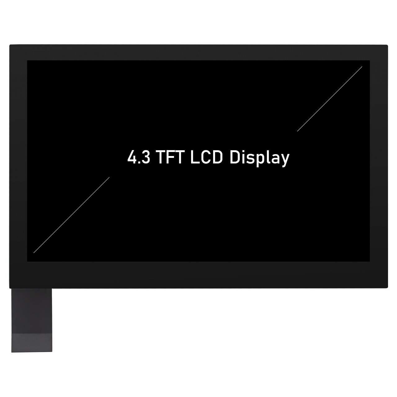4.3 寸 TFT 显示屏 | 480x272 MCU 电容式触摸屏 | NV3041 控制器