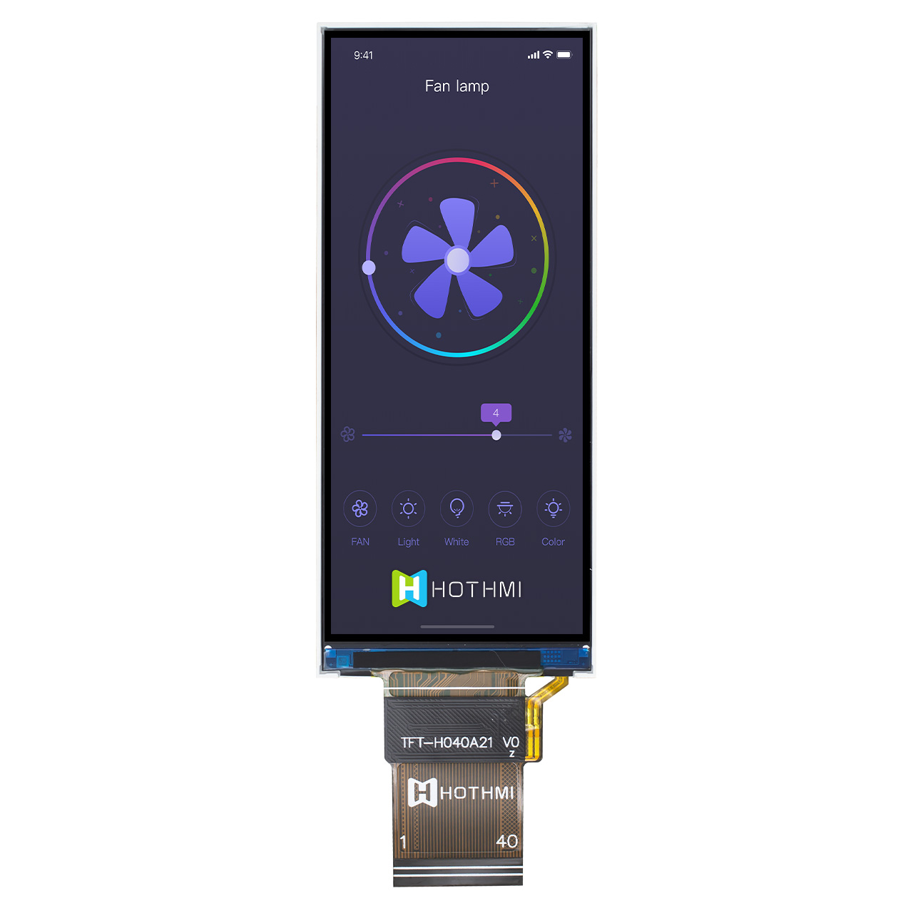 4英寸液晶显示屏 | 400x960分辨率，带RGB接口