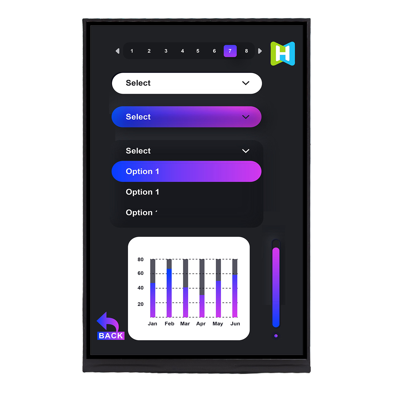 7寸 800x1280 TFT LCD | MIPI 接口，带 ILI9881C 控制器