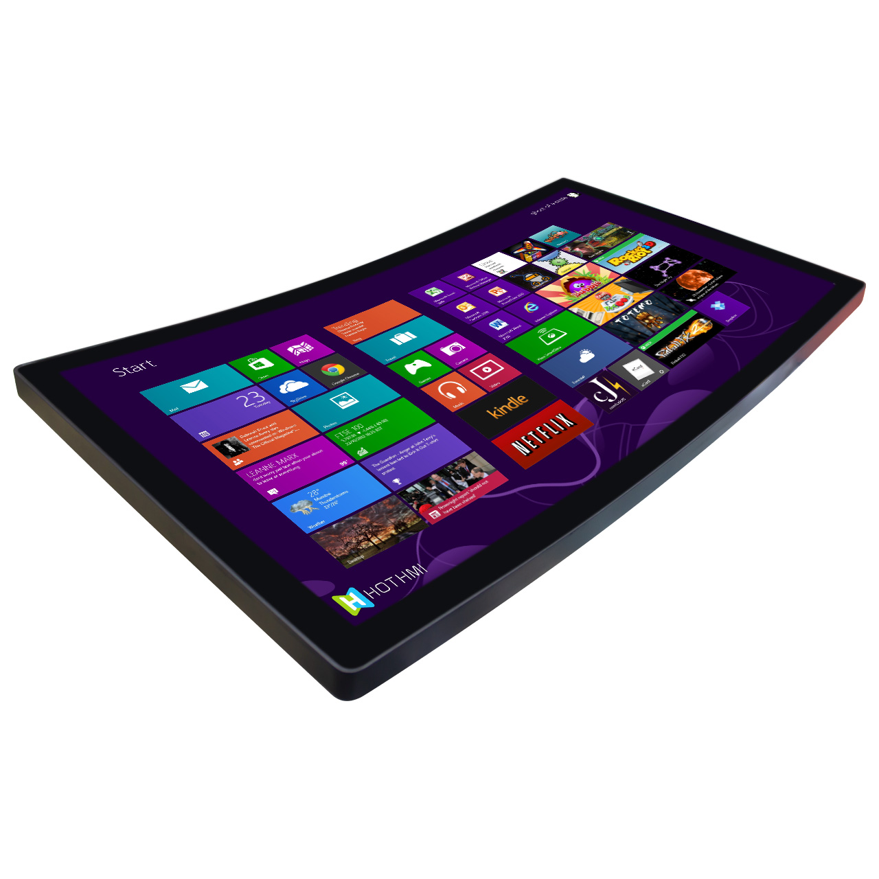 24 Inch Capacitive Touch Screen Monitor |  FHD 1080P LCD