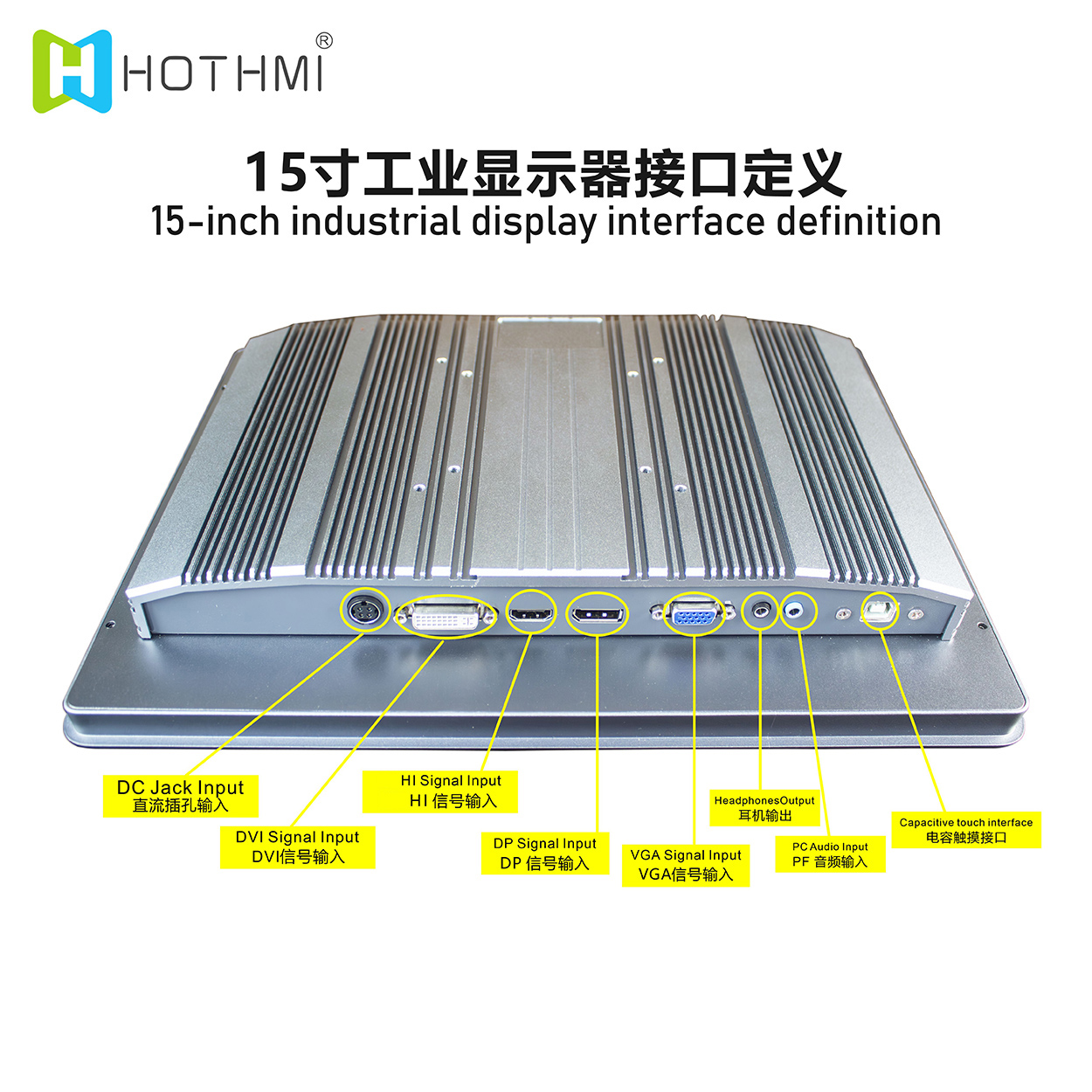 15.0寸TFT液晶显示模组-1024x768 分辨率电容触摸屏