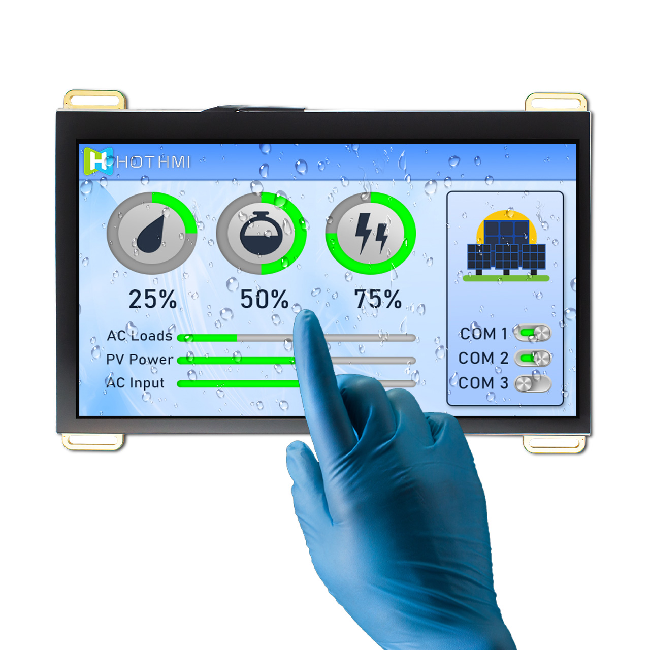 7英寸800x480电容式触摸液晶显示模块 | STM32控制器