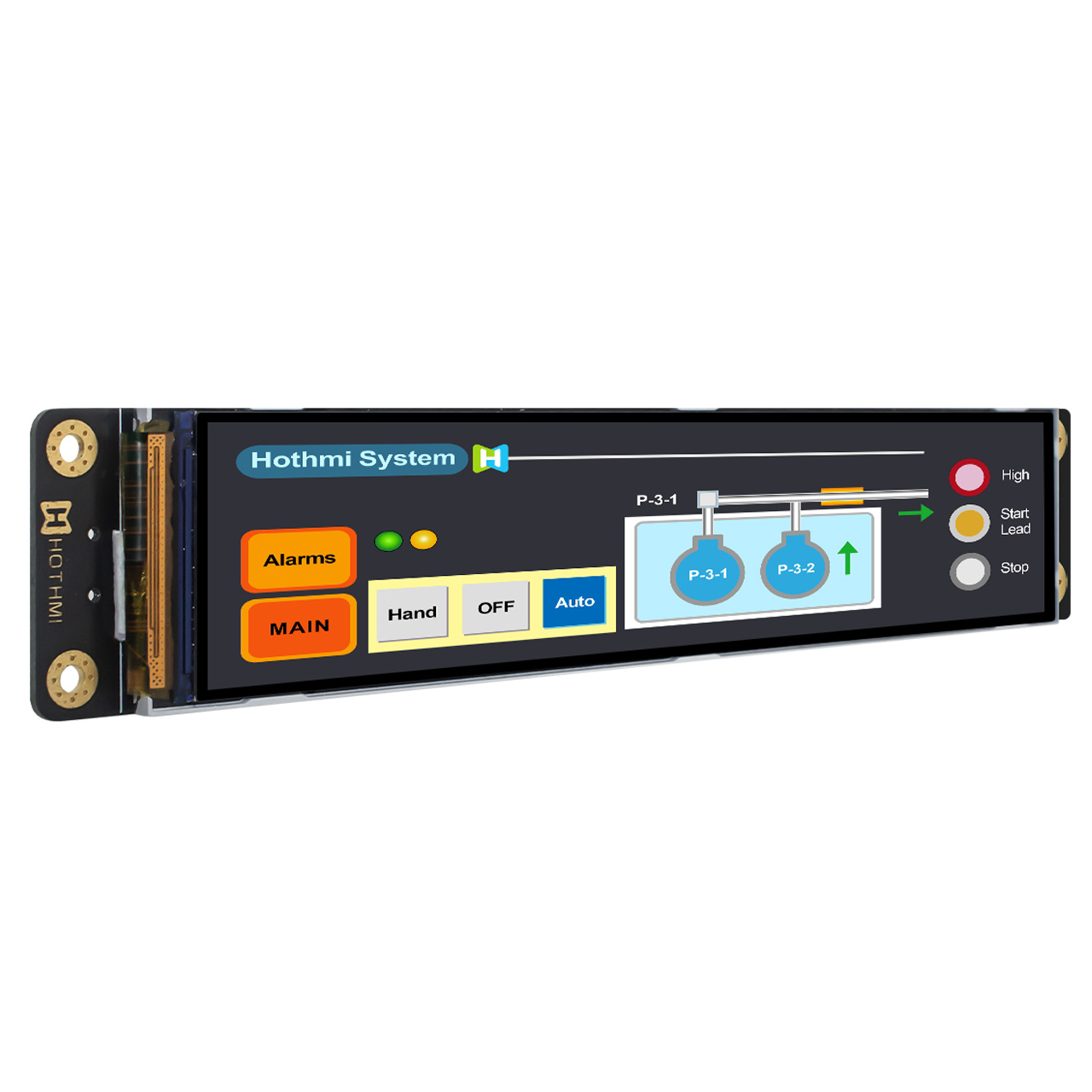 7英寸智能TFT液晶显示屏，分辨率280x1424