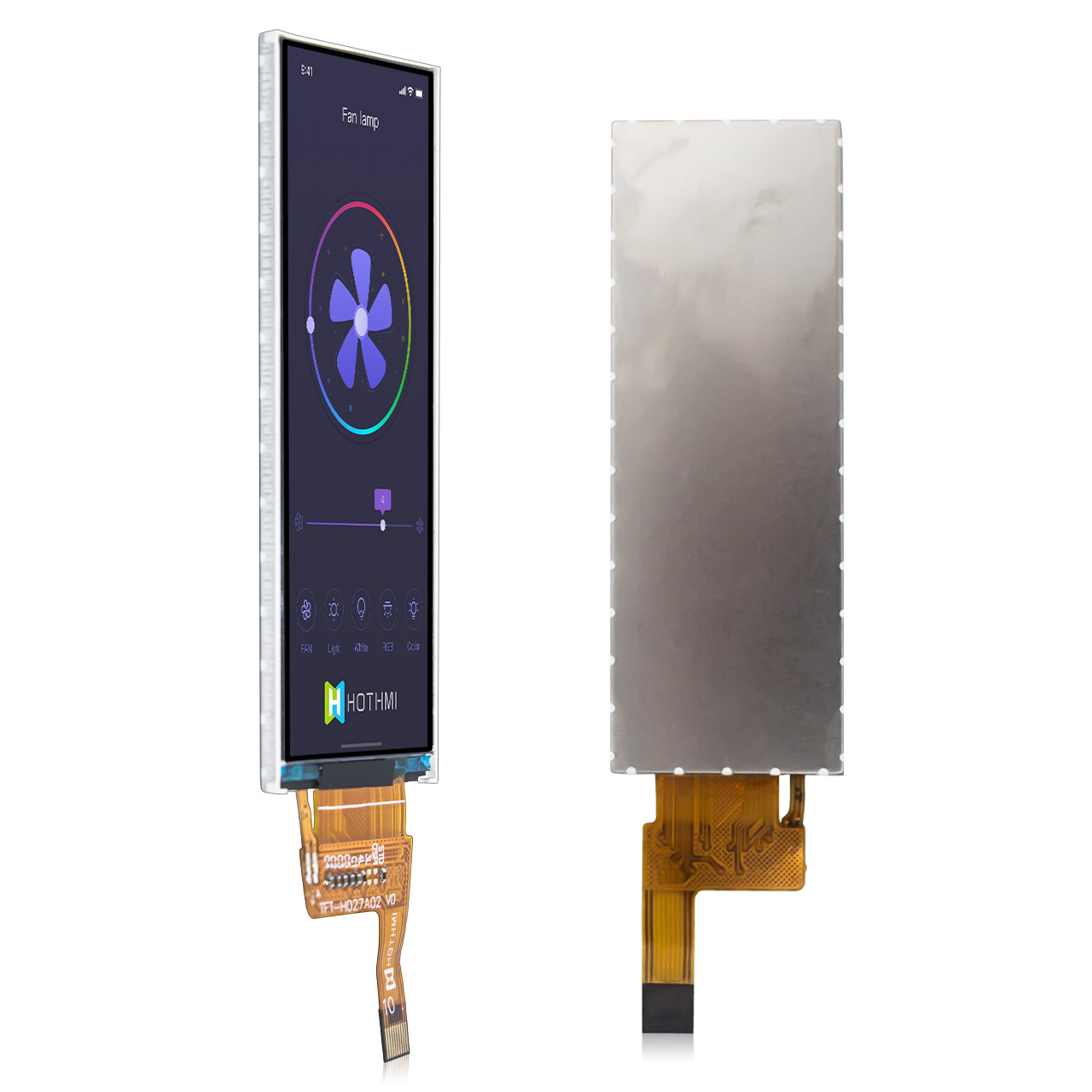 2.7寸液晶显示屏 | 142x428分辨率条形TFT LCD | NV3007