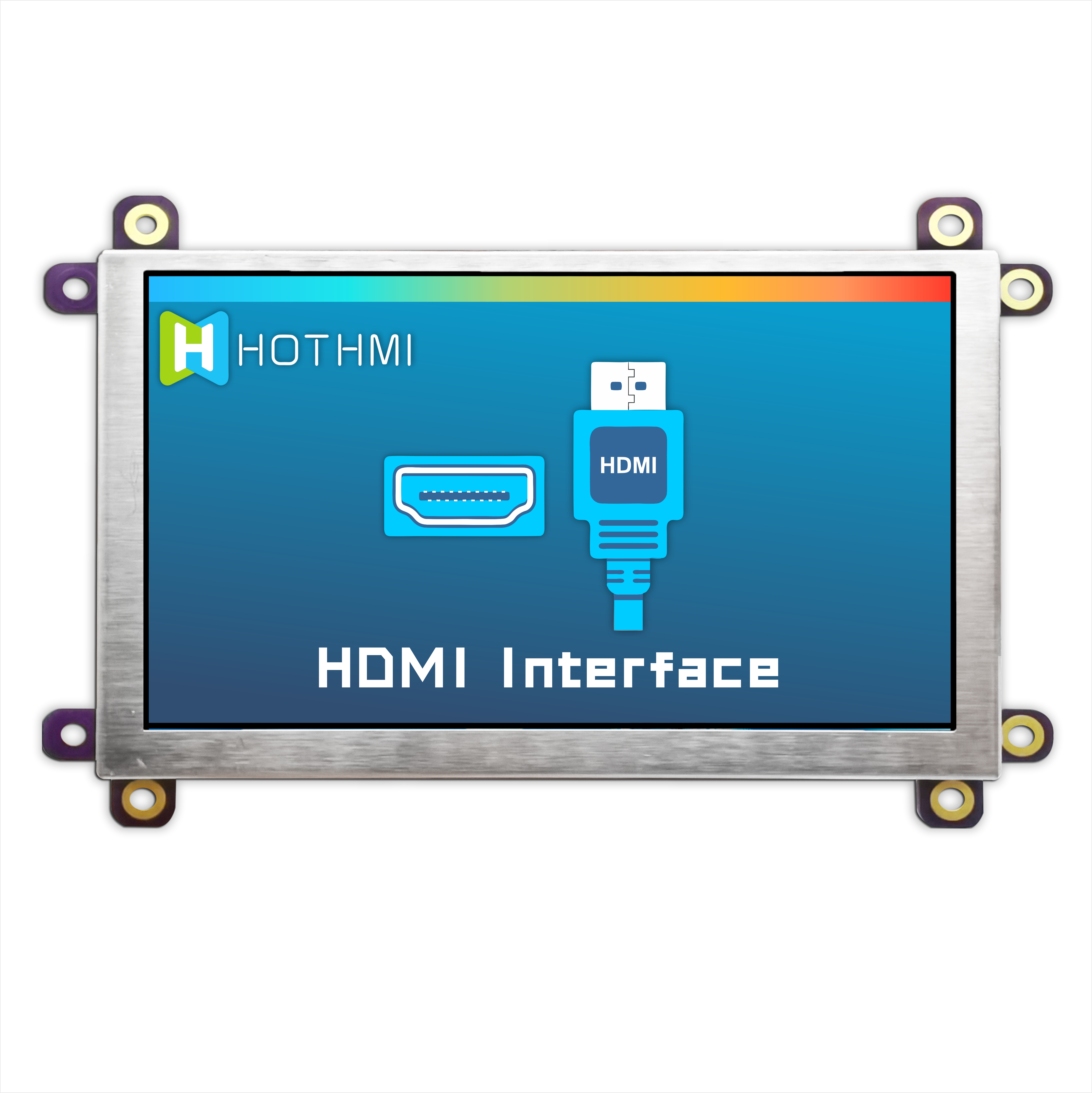 适用于 Raspberry Pi 的 5 英寸 800x480 高亮度 TFT LCD 显示模块