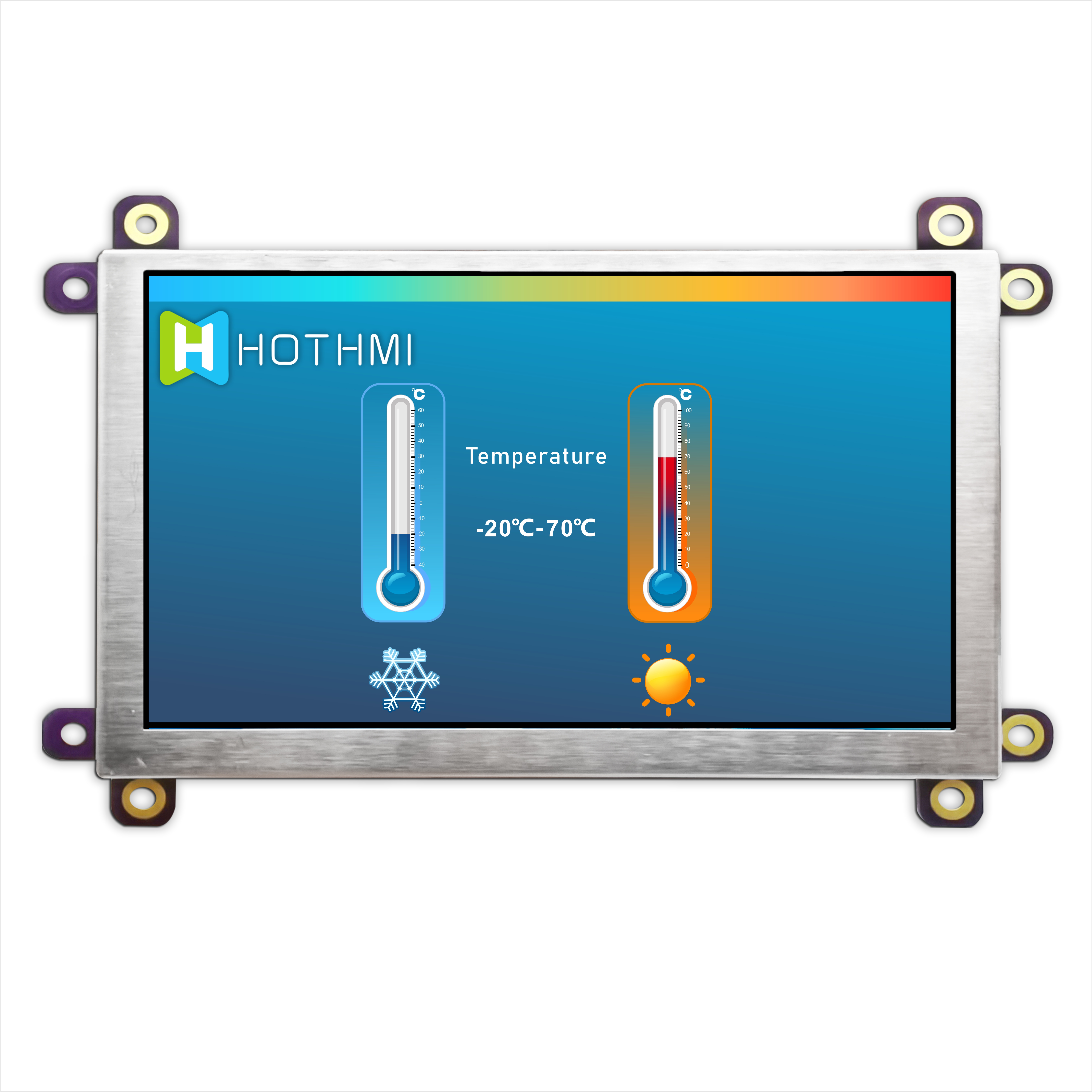 适用于 Raspberry Pi 的 5 英寸 800x480 高亮度 TFT LCD 显示模块