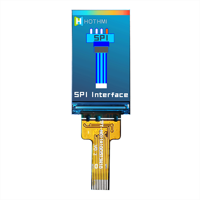 1.1英寸IPS迷你液晶显示屏/135x240分辨率/SPI接口/ST7789H2控制器/FPC软排线