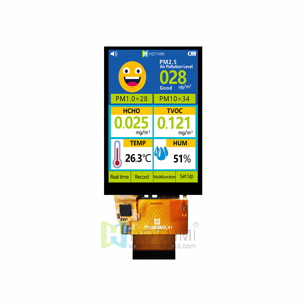 3.5 英寸电容式触摸屏液晶显示屏 | ST7796S 适用于 Arduino