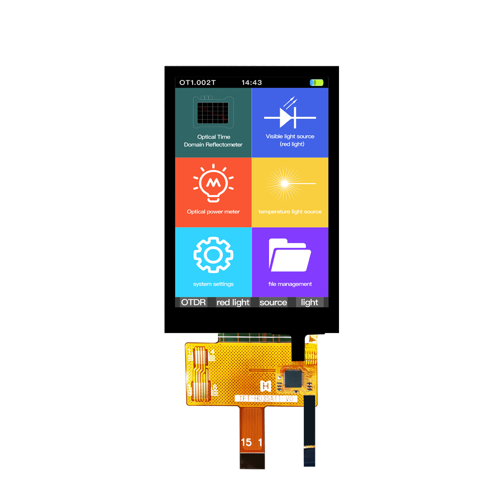 3.5 Inch Capacitive Touchscreen TFT  LCD Display With ST7272