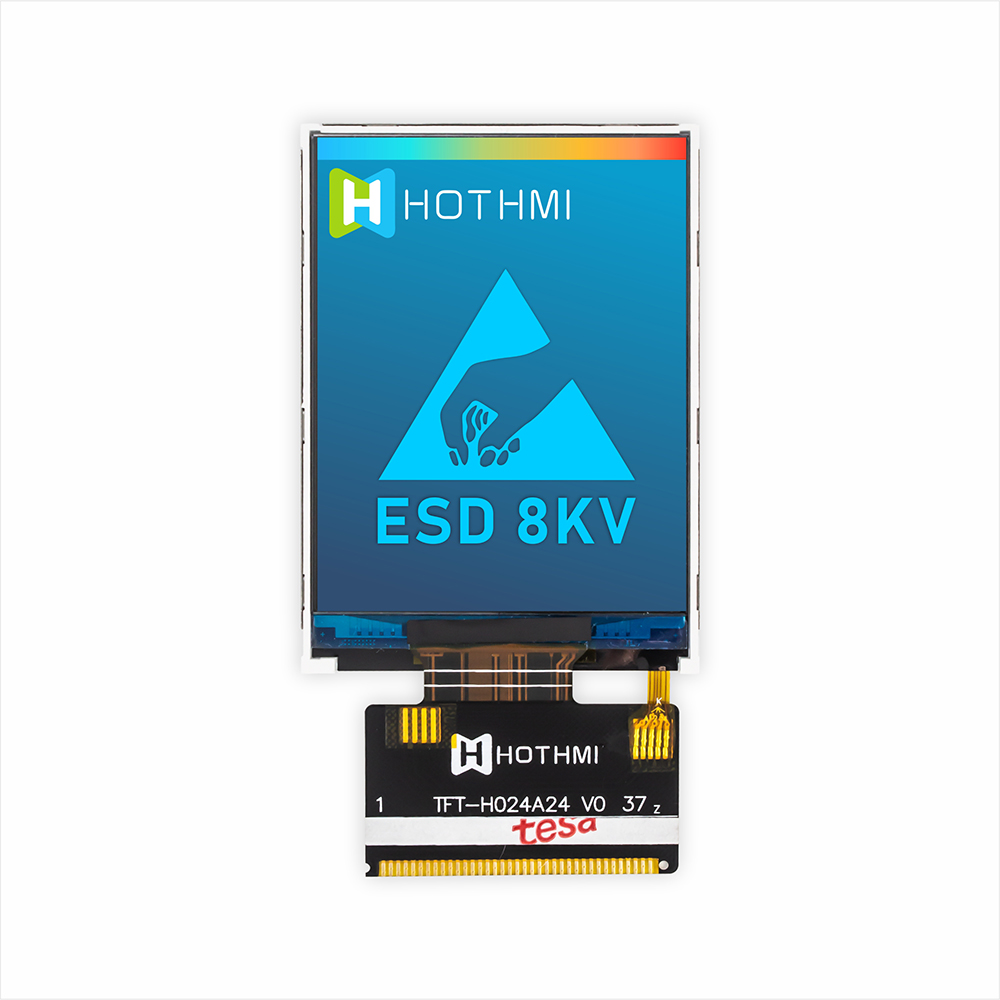 2.4英寸240x320分辨率TFT LCD显示模块 - ST7789控制器