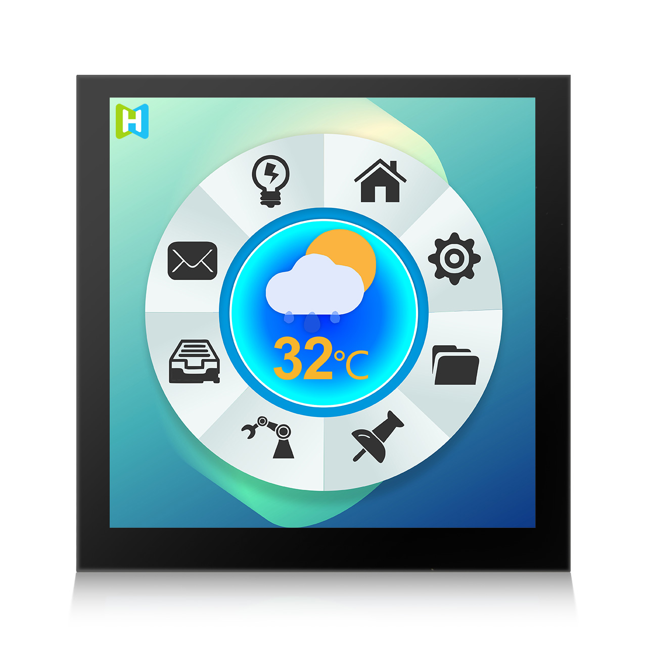 4寸TFT LCD显示模块-720x720 IPS 方形屏-树莓派