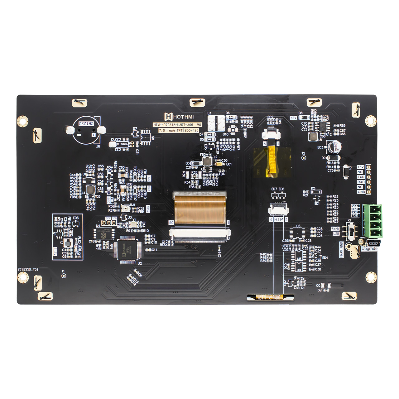 7.0英寸智能TFT液晶显示屏，带电容式触摸