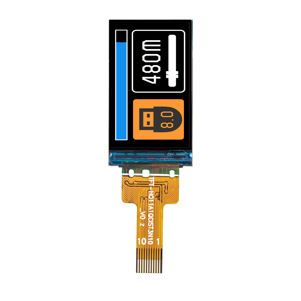 1.1 英寸 TFT LCD | 135x240 SPI 接口 | ST7789H2 控制器