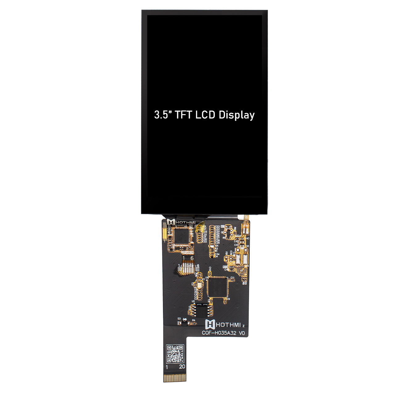 3.5英寸IPS全视角智能TFT显示屏 | 320x480分辨率 | UART接口 | EzUI