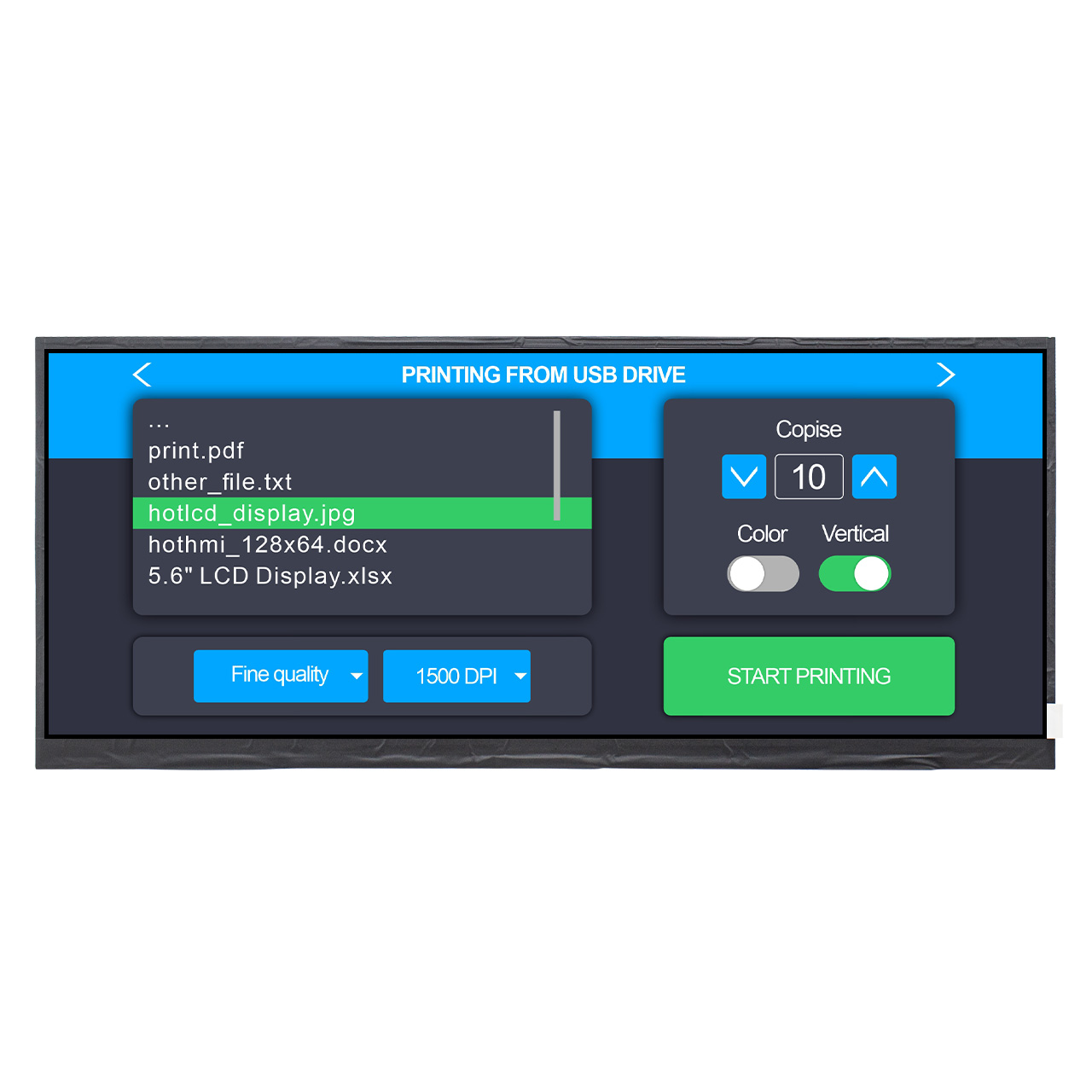 12.3 英寸 TFT 显示屏 | 1920x720FHD，带 LVDS 接口