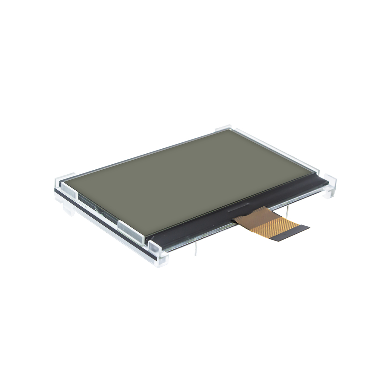 3.1英寸128x64白底灰字图形COG LCD | FSTN+显示屏 3.3V