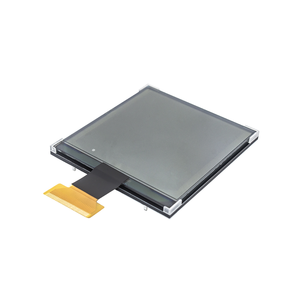 3.3寸黄绿色128x128 COG图形液晶LCD | STN+点阵液晶显示屏 | Arduino