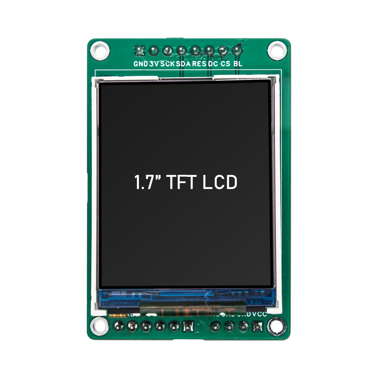 1.7寸TFT显示器模组-128x160 LCD- ST7735S 驱动芯片
