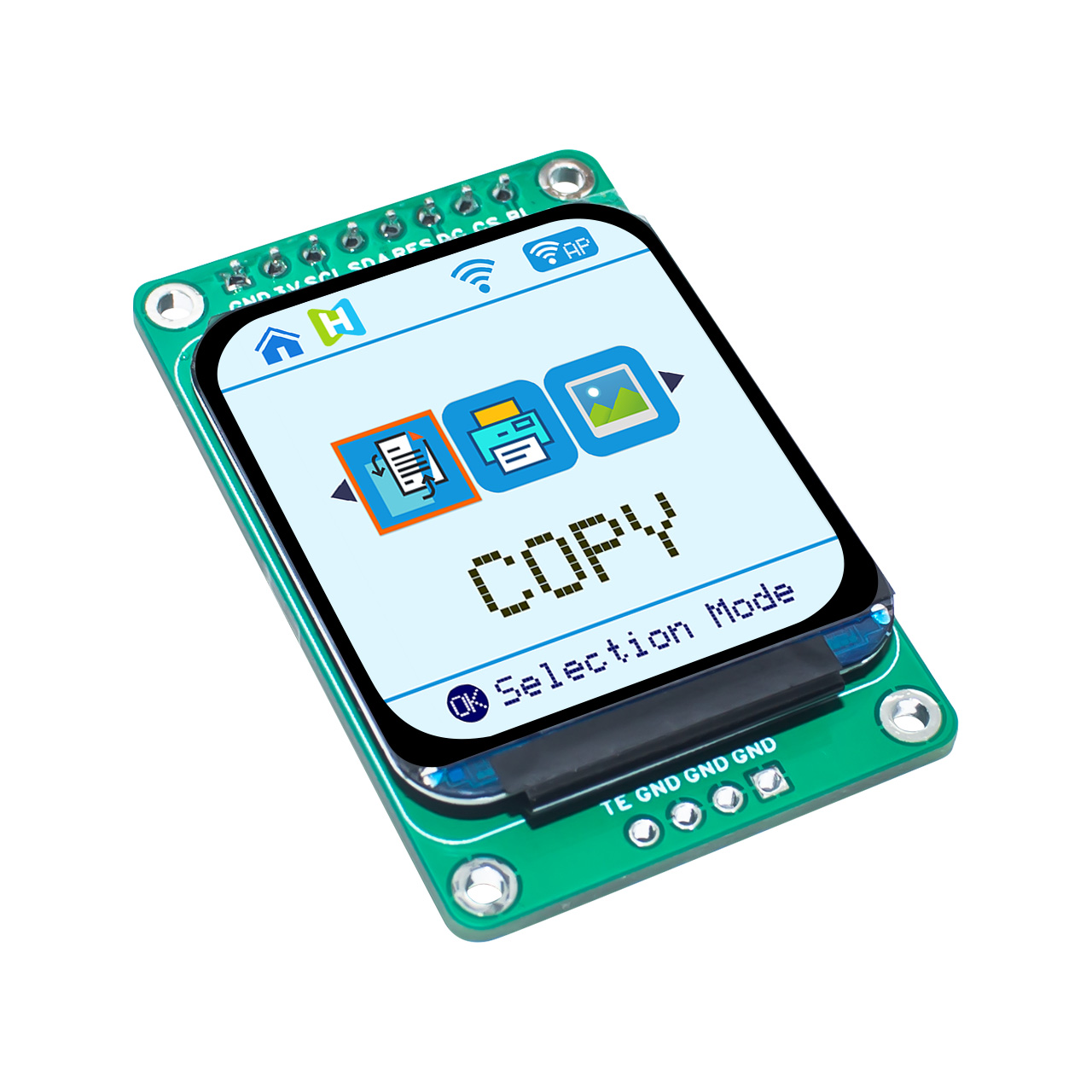 1.7 Inch 240x280 TFT LCD Module with ST7789 for Arduino