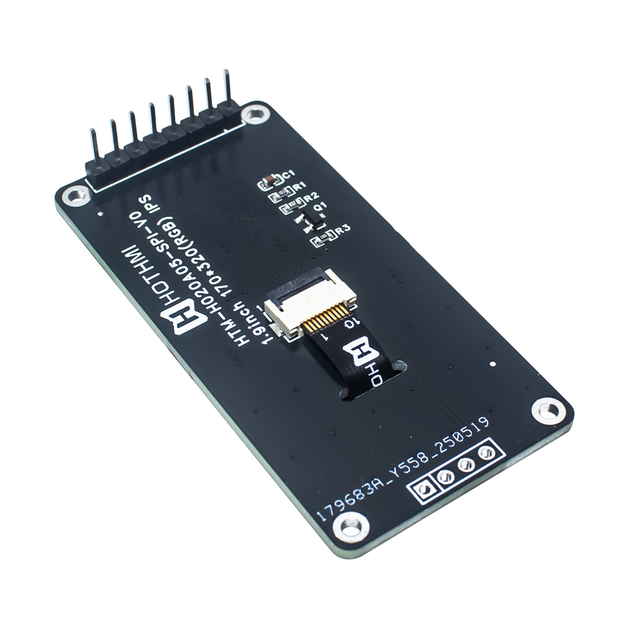 2.0寸TFT LCD模块-170x320 IPS 广视角显示屏-Arduino