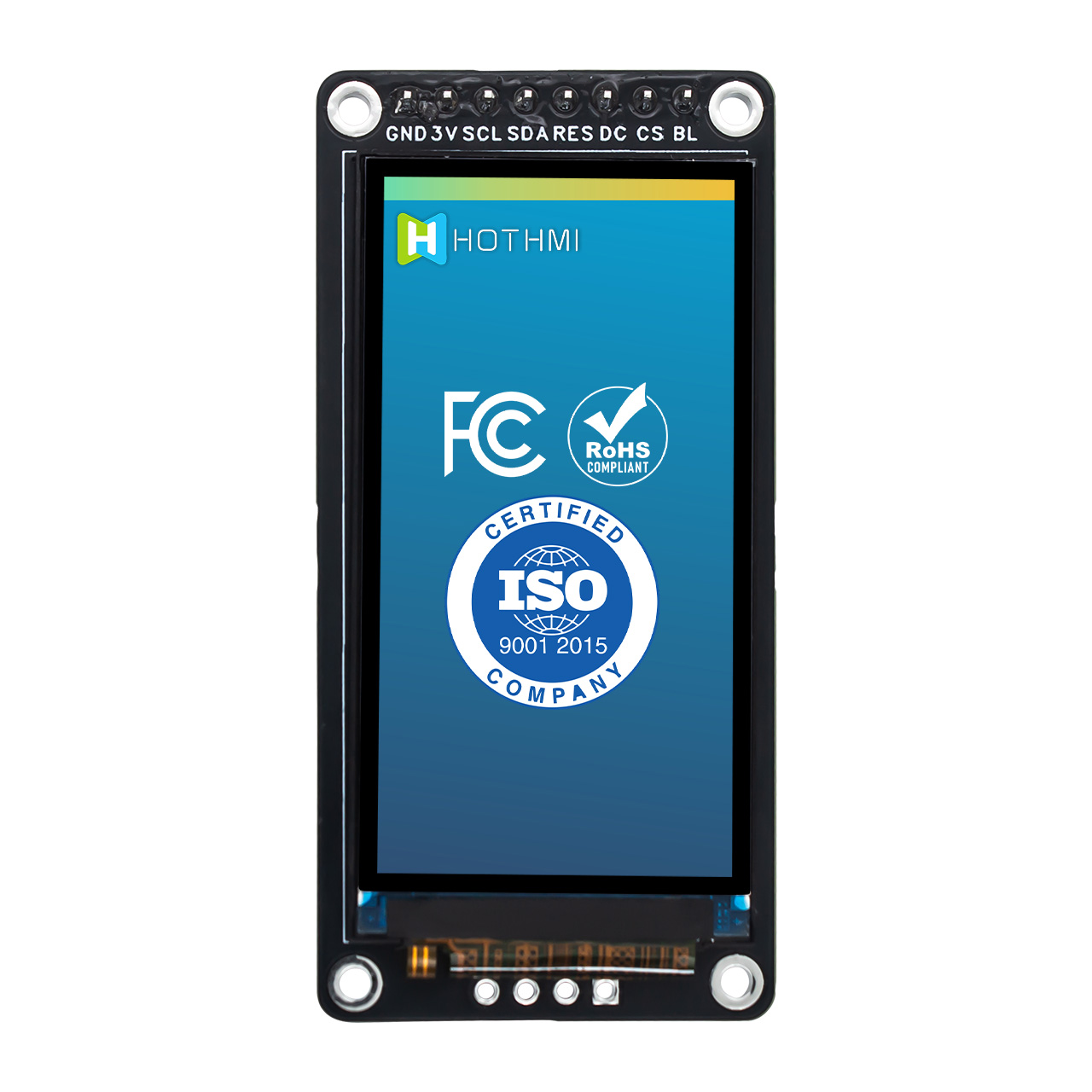 2.0寸TFT LCD模块-170x320 IPS 广视角显示屏-Arduino