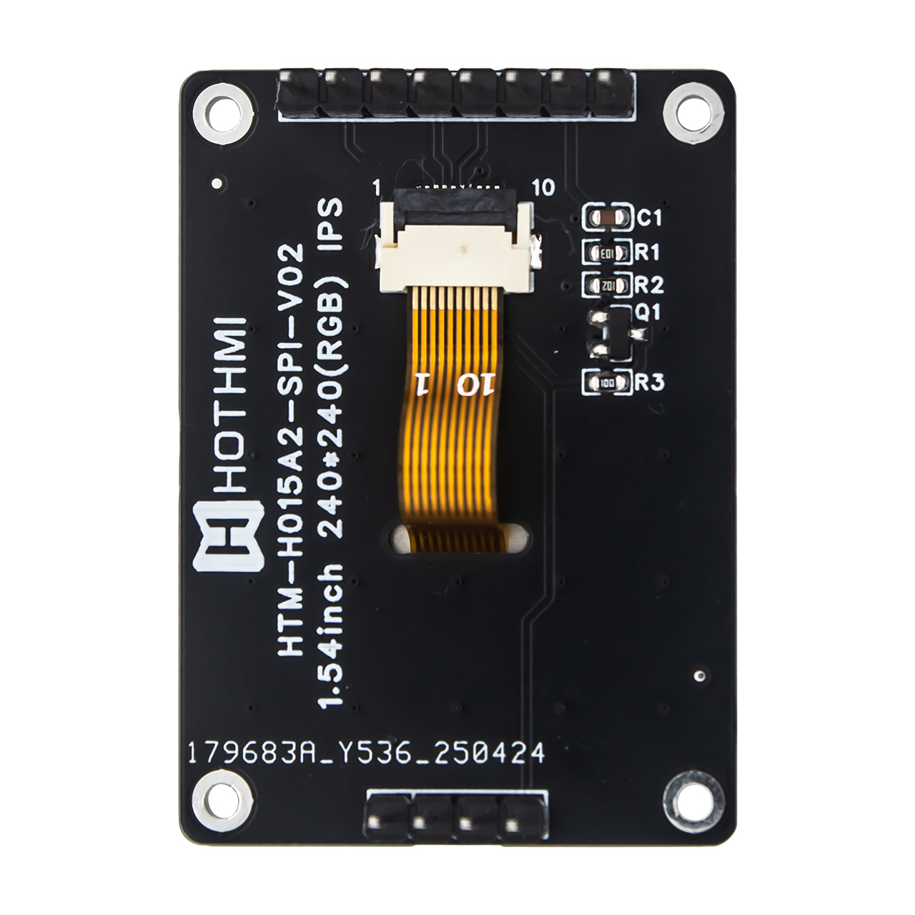 1.5寸TFT显示屏-240x240方形LCD显示屏-ST7789驱动板