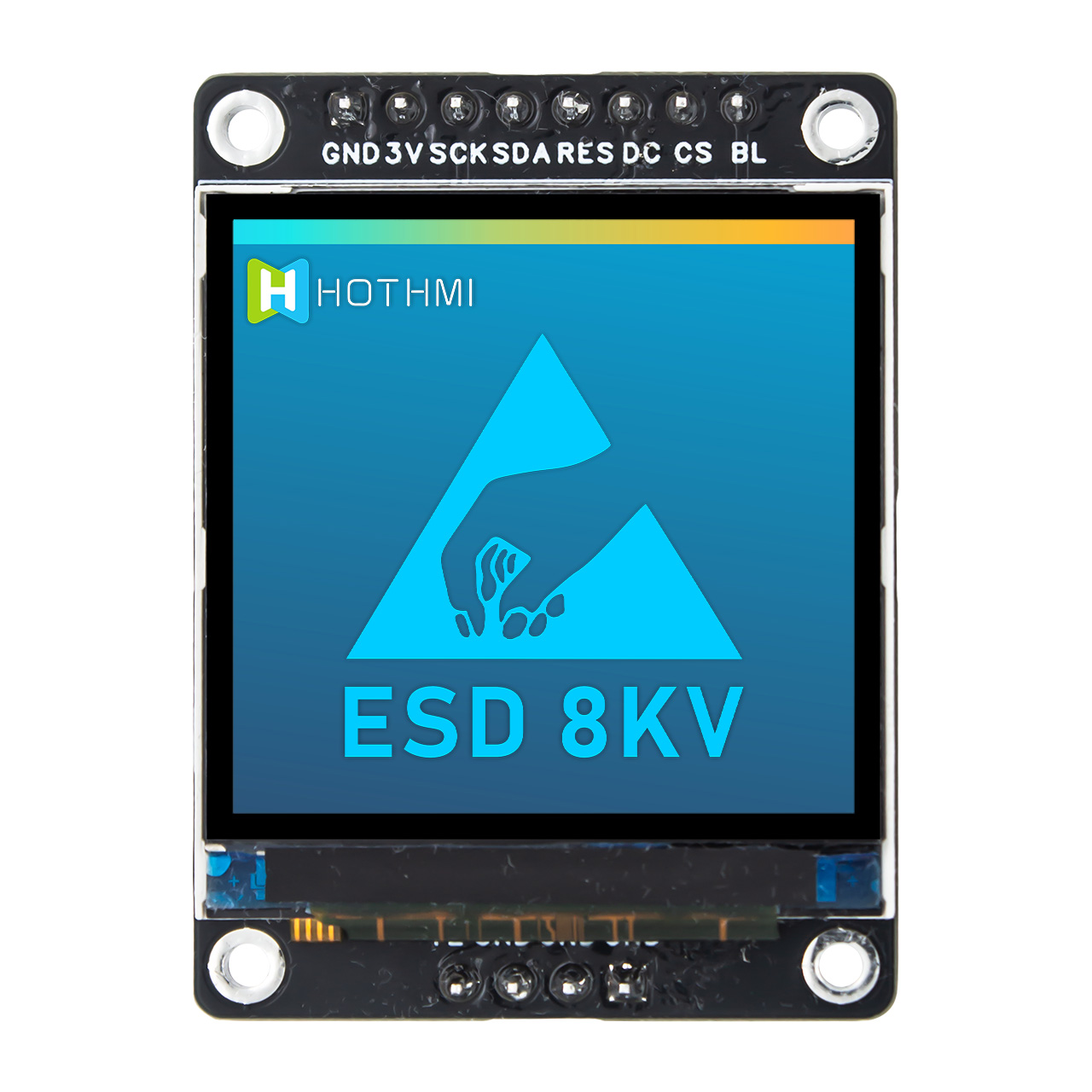 1.5寸TFT显示屏-240x240方形LCD显示屏-ST7789驱动板