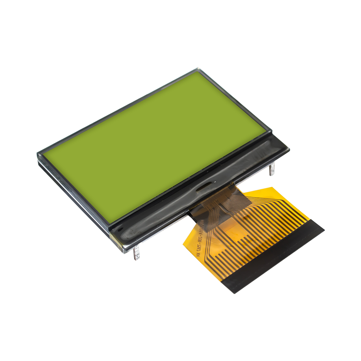 128x64 图形点阵COG LCD-黄绿背光STN（+）-ST7567 MCU 接口液晶显示屏