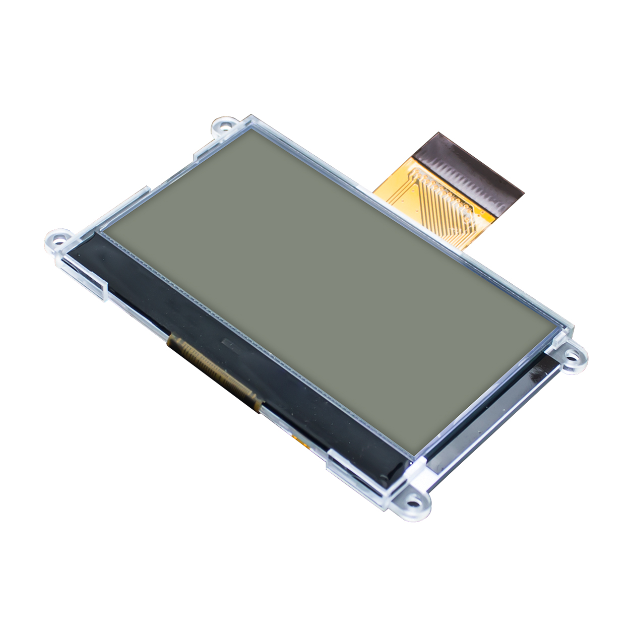 128x64 2.8 英寸COG LCD 显示屏-FSTN(+)白底灰字LCD 显示模组-ST7565R控制器