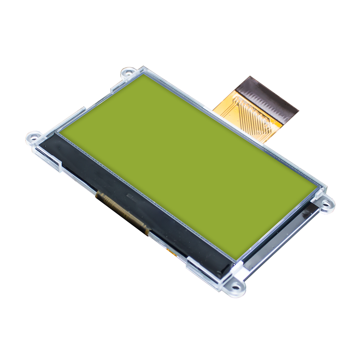 2.8 英寸COG显示屏-STN(+)黄绿色LCD 显示模组-ST7565R控制器